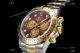 JH Factory Replica Rolex Daytona Swiss 4130 Chronograph Watch Rose Red Dial Two Tone (3)_th.jpg